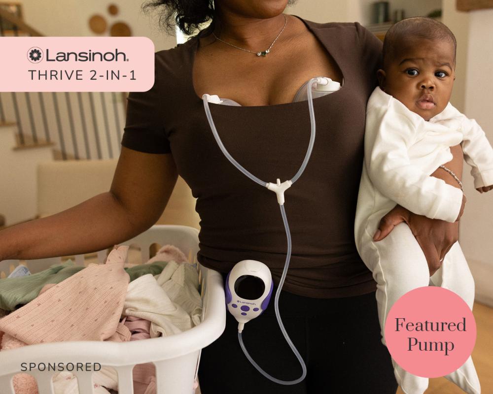 Lansinoh Thrive 2 in 1 Breast Pump