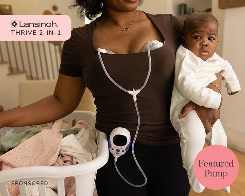 Lansinoh Thrive 2 in 1 Breast Pump
