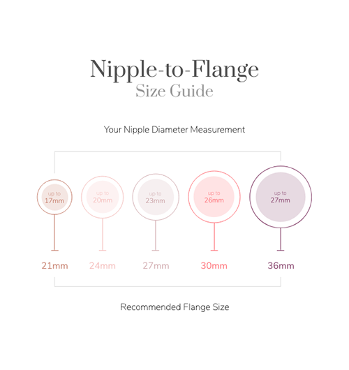 Lansinoh Flange Size Chart