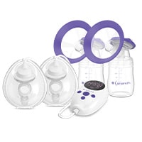 Shop Now Lansinoh Thrive 2-in-1 Breast Pump