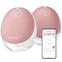 Shop Now Momcozy M9 Mobile Flow Hands-free Breast Pump