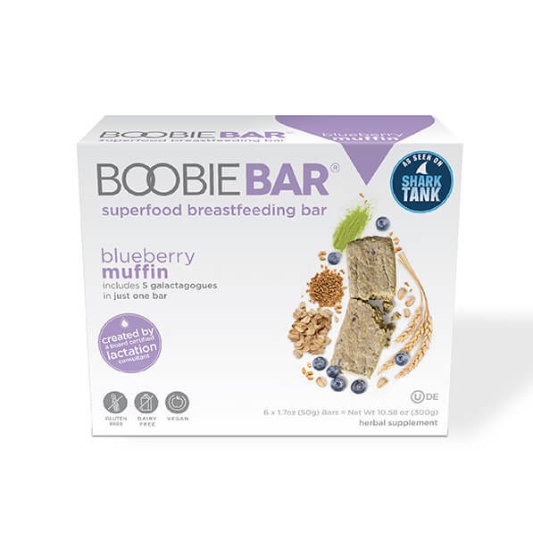 Boobie Bars, 6 Pack Blueberry Muffin, 6 Blueberry Muffin Ct.