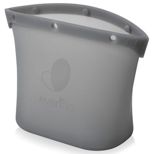 Evenflo Feeding Black Pumping Accessories Tote for Breastfeeding - with  Milk Collection Bottles, Bags and Breast Pump Adapters