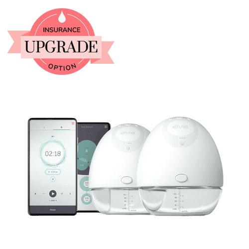 Elvie Stride Double Electric Breast Pump with CoolCarry Breastpump