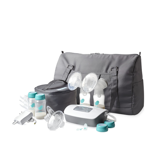 Evenflo Deluxe Advanced Double Electric Breast Pump with Milk Storage Bags
