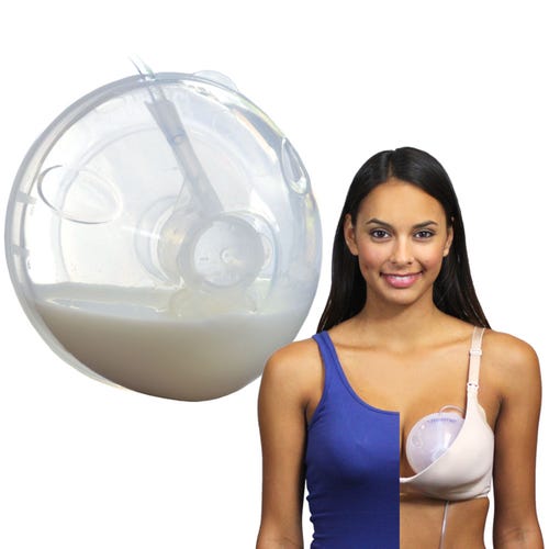 Freemie Independence II Mobile Hands-Free Breast Pump with Milk Storage Bags