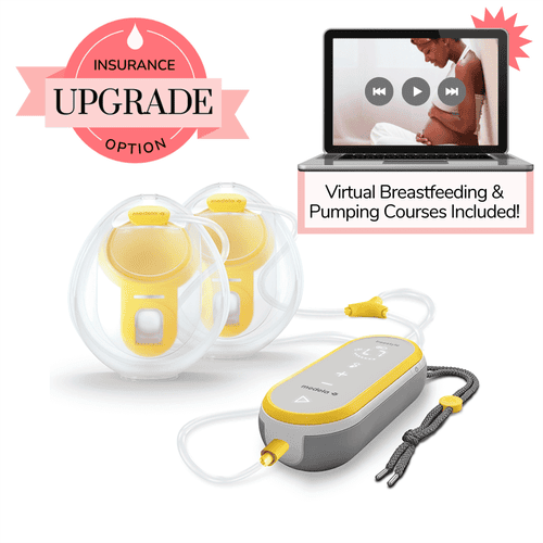 Medela Hands-free Double Electric Breast Pump with Lactation Course