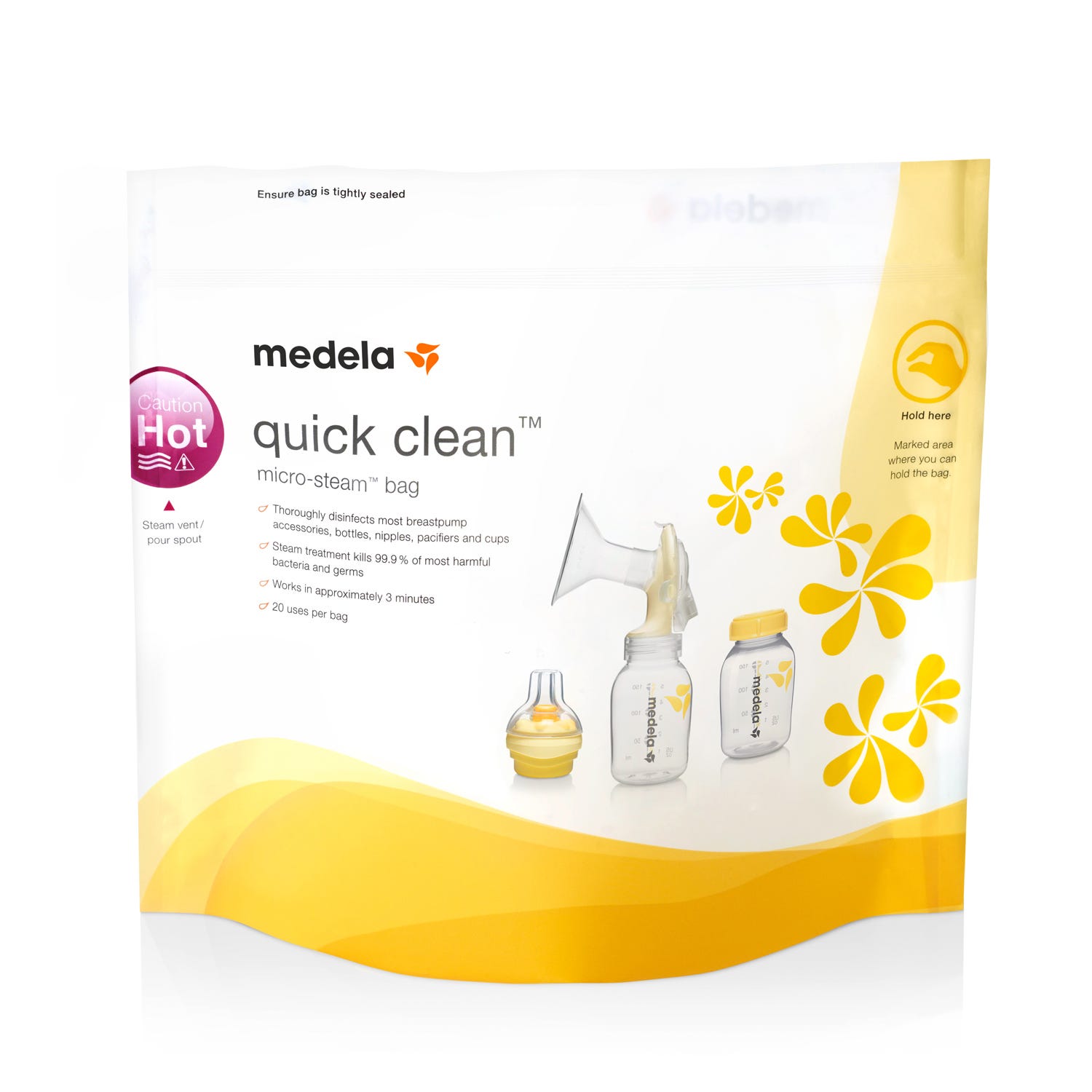 Medela microwave steriliser store bags