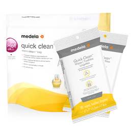 Medela Quick-Clean Micro-Steam Bags--5 Pack