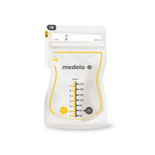 Medela Easy Pour Breast Milk Storage Bags (200-Count)