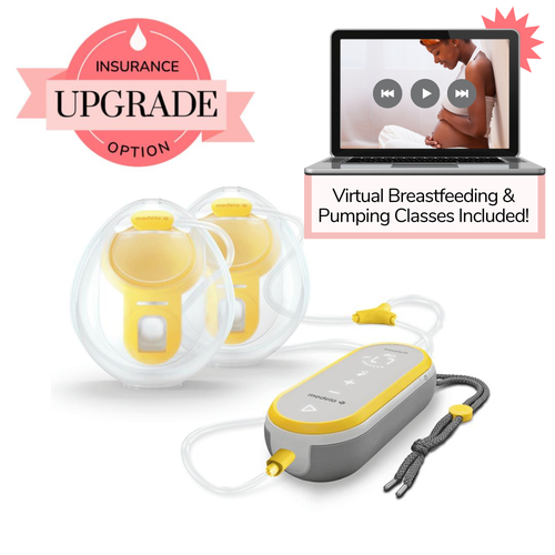Medela Freestyle Hands free Double Electric Breast Pump with Lactation Class