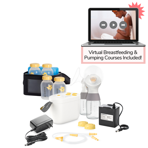Medela Pump in Style® with MaxFlow™ and Cooler Set with Lactation Course