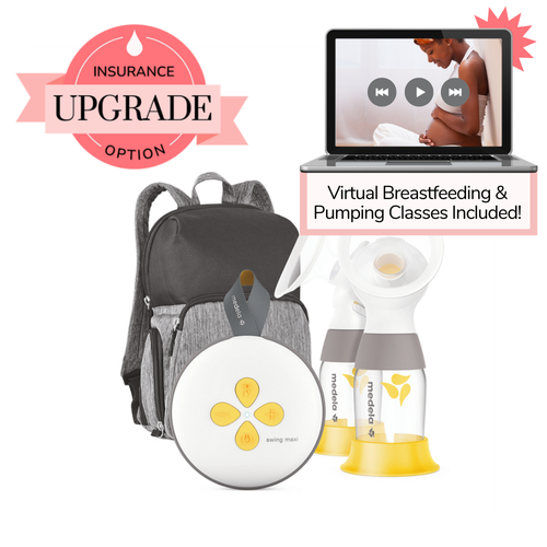 Medela Swing Maxi Double Electric Breast Pump with Lactation Class