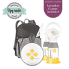 Medela Swing Maxi Double Electric Breast Pump with Lactation Course & Milk Storage Bags