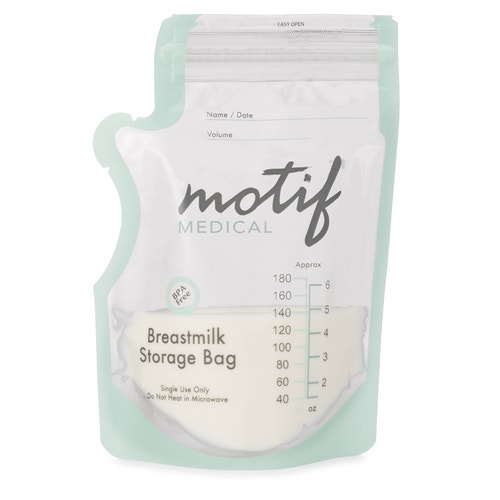 Motif Milk Storage Bags, 100 Count