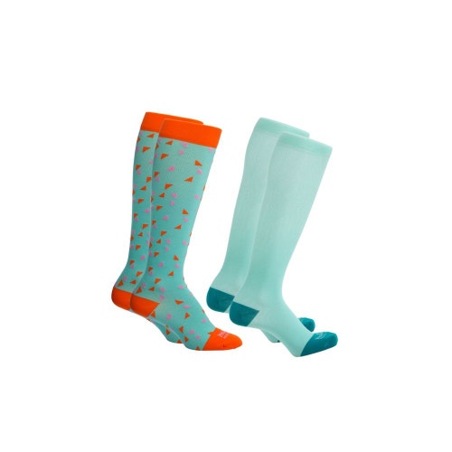 Motif Compression Socks (2-Pair)