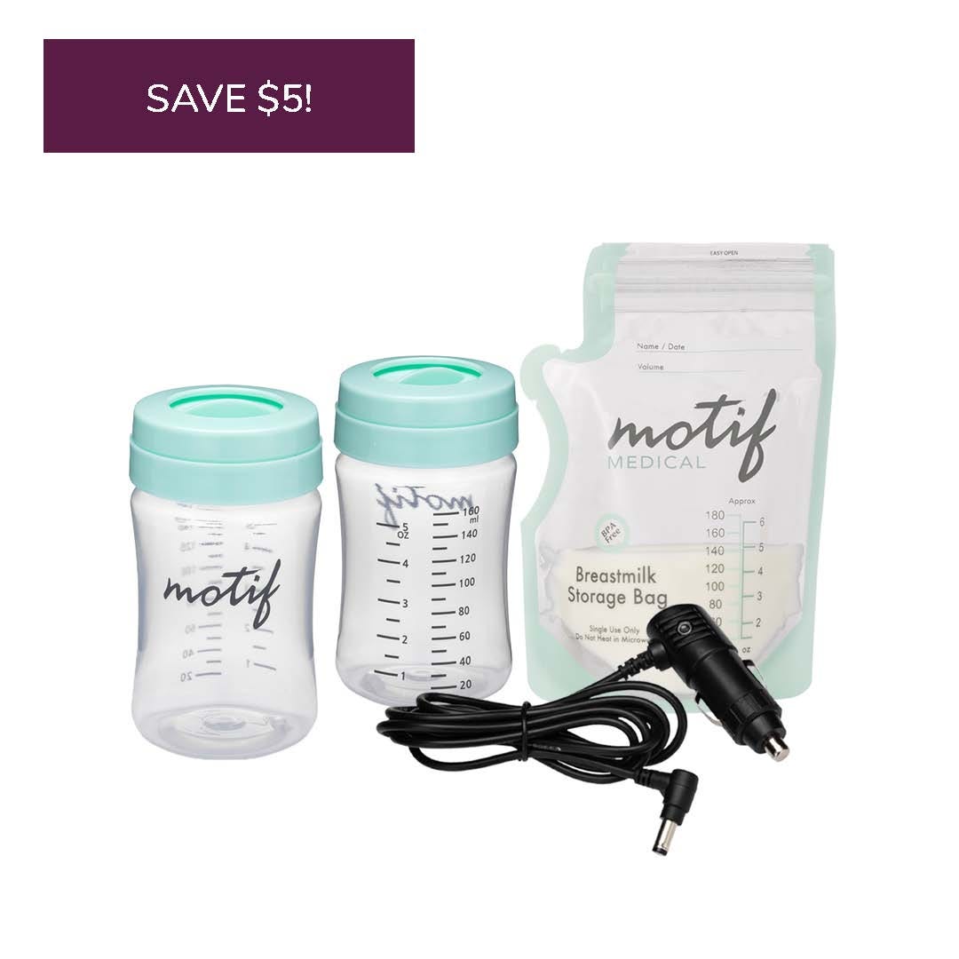 Motif Luna with Battery Double Electric Breast Pump