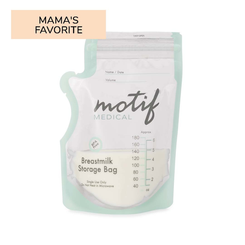 Motif Easy-Pour Milk Storage Bags