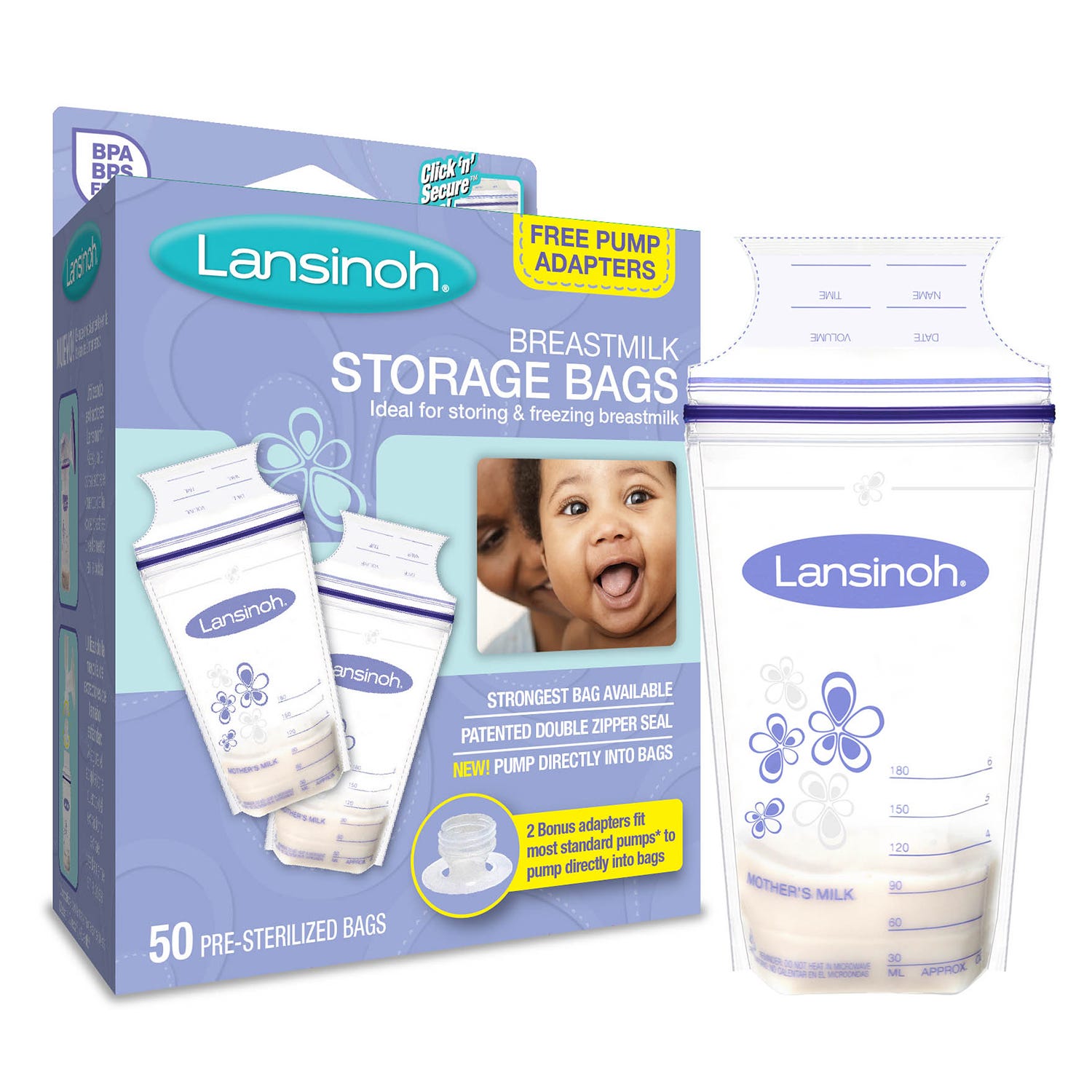 Lansinoh Milk Storage Bags Pack of 25