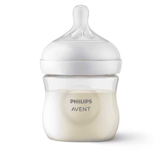 Philips Avent Natural Baby Bottle With Natural Response Nipple, 4 Oz. (4-Count)