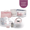 Spectra S2 PLUS Breast Pump with Spectra Cooler Kit with Ice Pack, 2 Bottles with Lactation Course