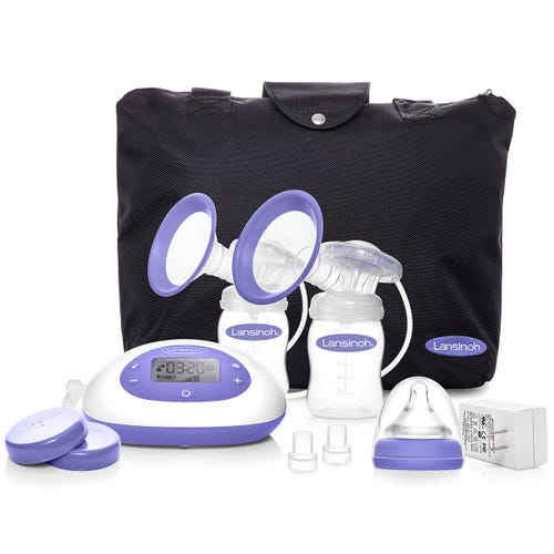 Lansinoh SignaturePro Double Electric Breast Pump with Tote