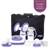 Lansinoh SignaturePro Double Electric Breast Pump with Tote with Lactation Course & Milk Storage Bags