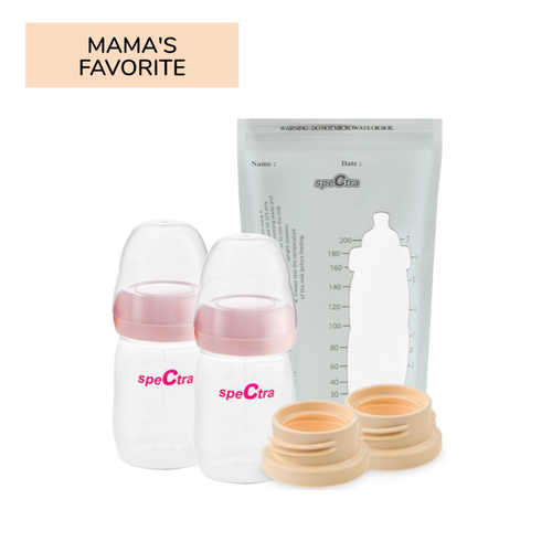 Breastmilk storage bottles 2024 spectra