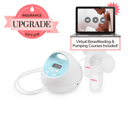 Spectra S1 PLUS Double Electric Breast Pump with Lactation Course & Milk Storage Bags