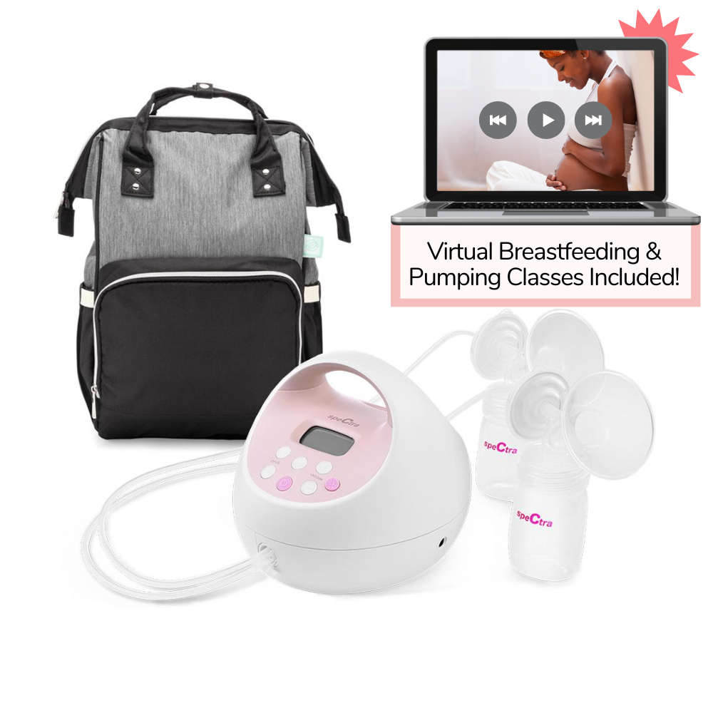 Spectra S2 Plus Breast Pump with AFBP Sydney Breast Pump Backpack with