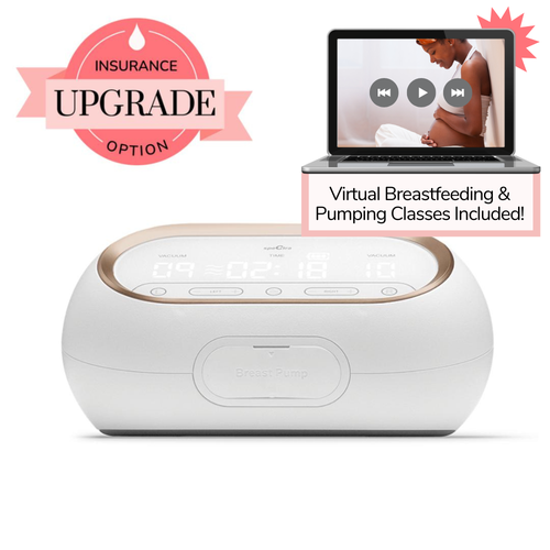 NEW】SPECTRA Dual Compact Rechargeable Double Breast Pump with Dual Motors