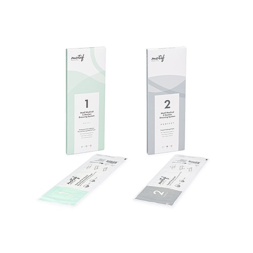 Motif C-Section Bandage System, Steps 1 & 2