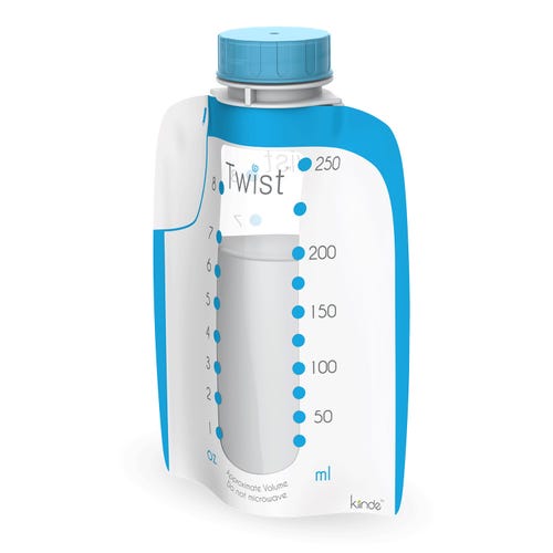 Kiinde Twist 80ct Milk Storage Pouch  Breastmilk storage, Milk storage  bags, Breastmilk storage bags
