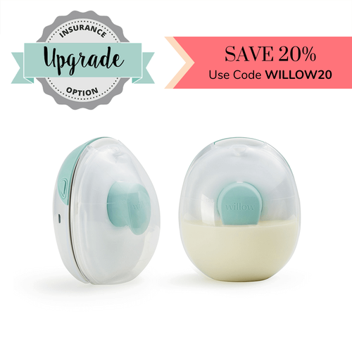 Willow Go Wearable Double Electric Breast Pump