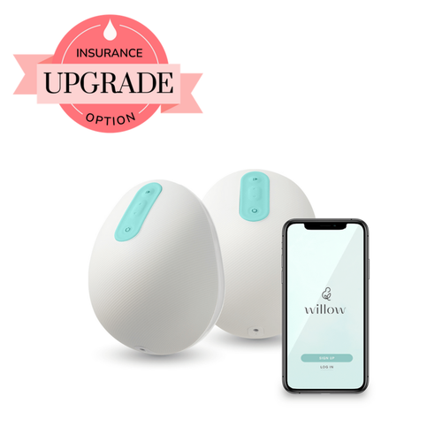 Willow 3.0 Wearable Double Hands-Free Electric Breast Pump with Milk Storage Bags