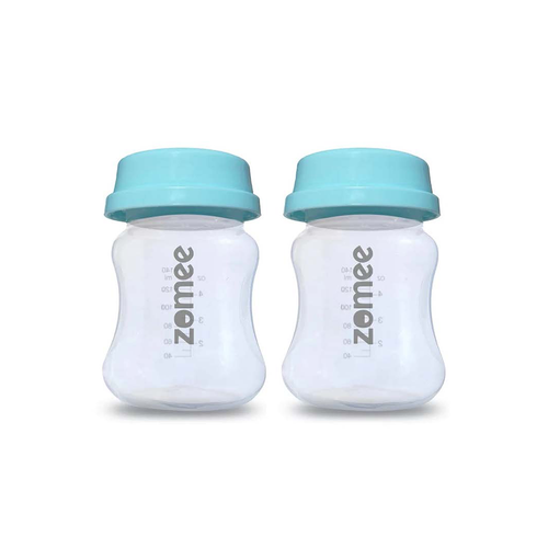 Zomee Milk Storage Bottles (2-Count)