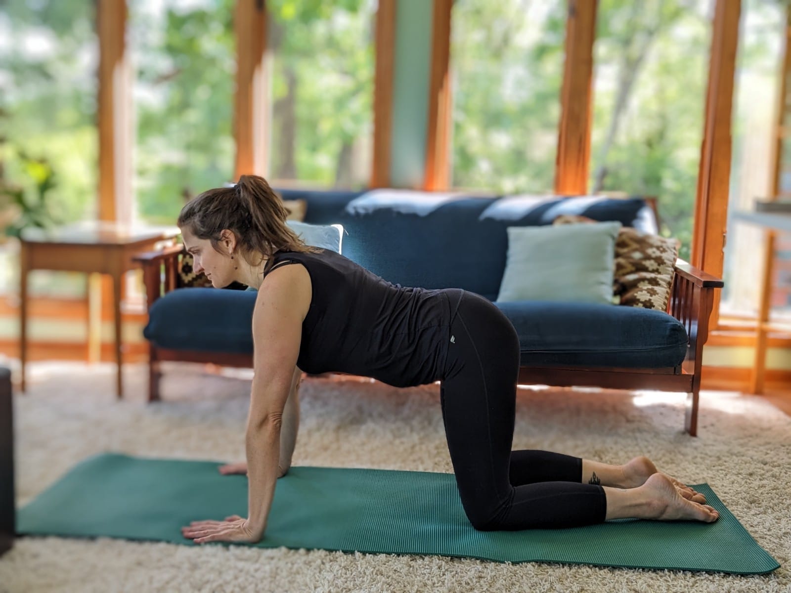 20 minute deep core postpartum pilates - great for diastasis recti rehab! 