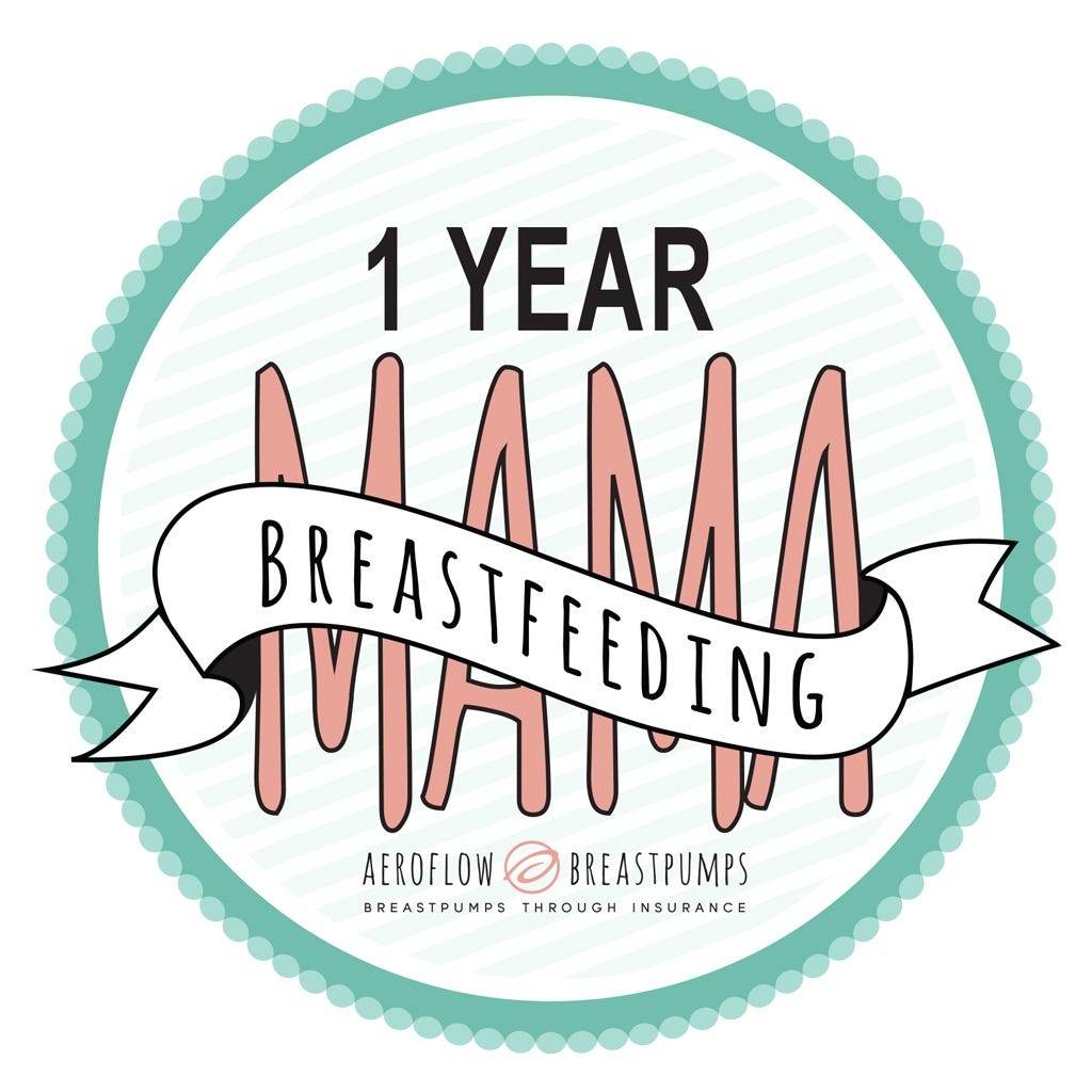 1 Year Breastfeeding Mama