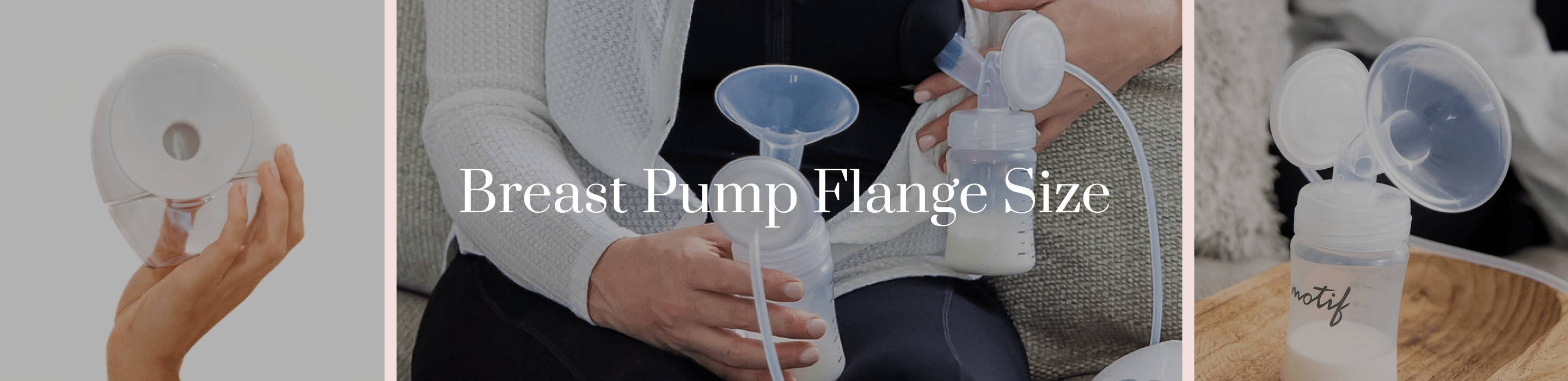 breast pump flange size