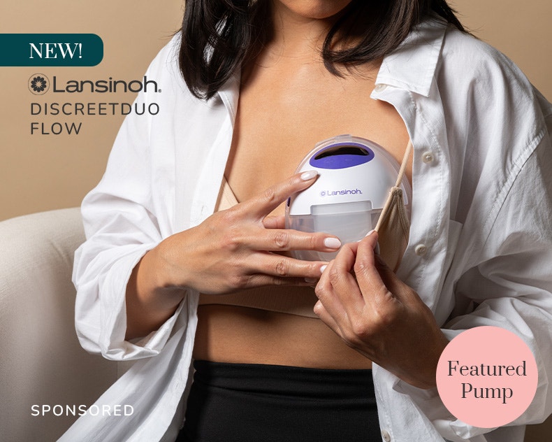 Lansinoh DiscreetDuo&trade; Flow Wearable Breast Pump