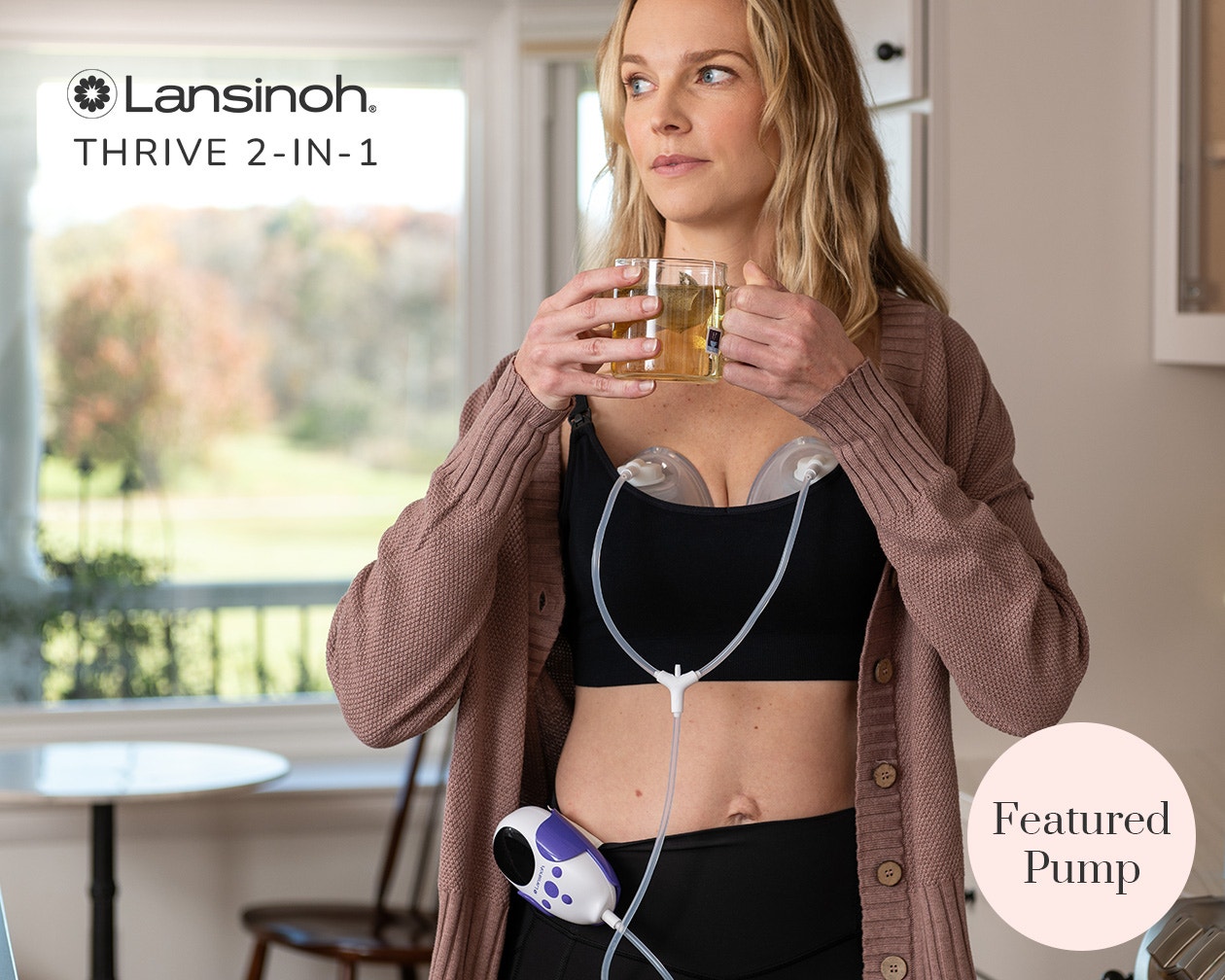 Lansinoh Thrive 2 in 1 Breast Pump