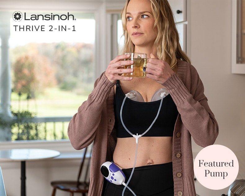 Lansinoh Thrive 2 in 1 Breast Pump
