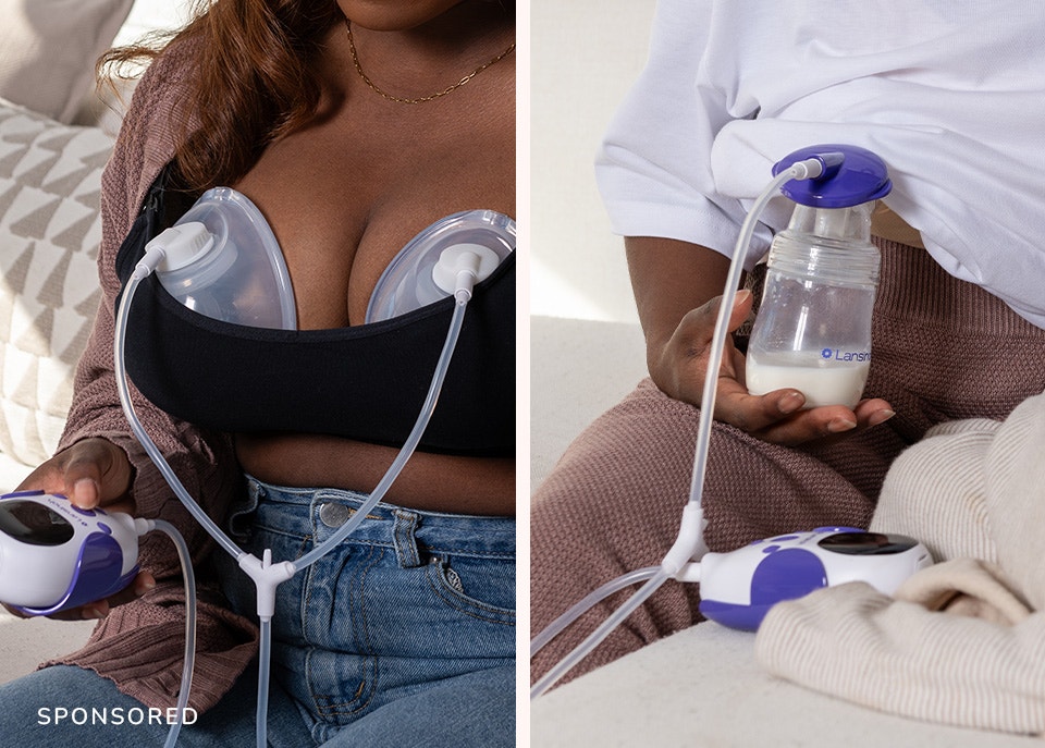 Lansinoh Thrive 2 in 1 Breast Pump