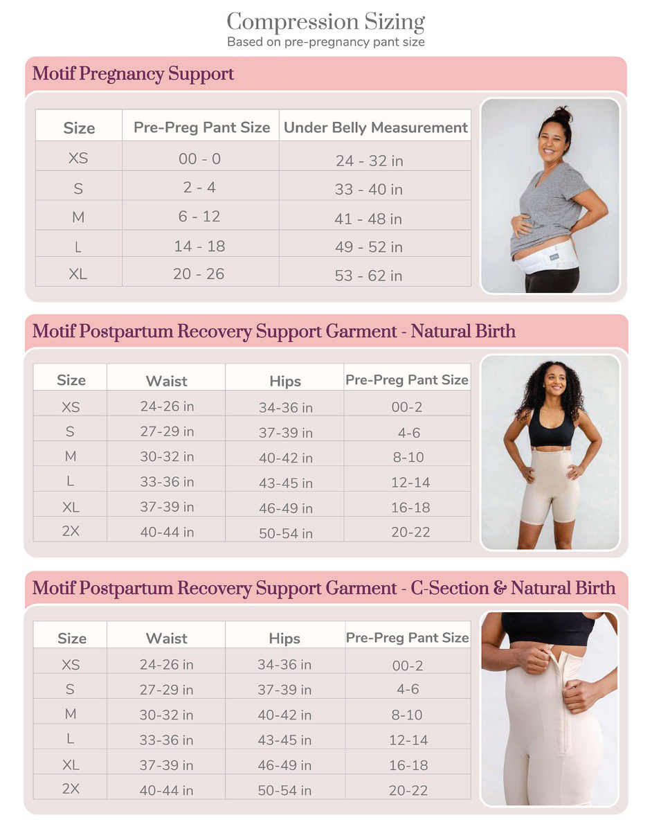 waist measurement chart