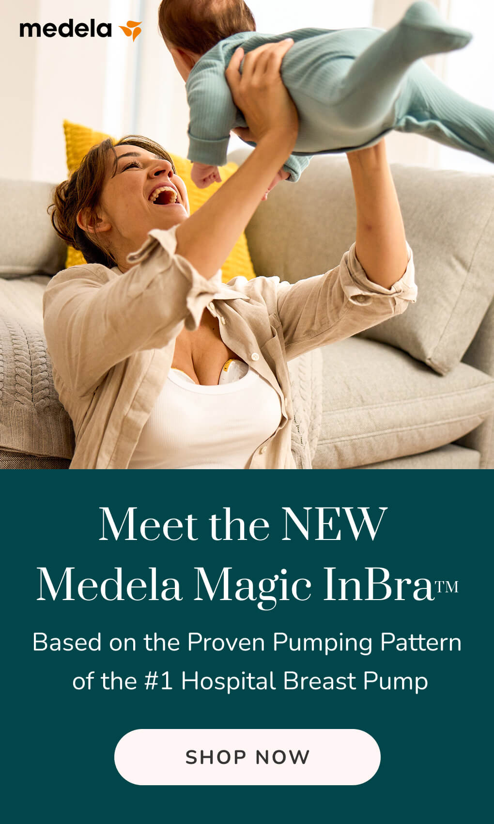 Medela Magic InBra™ Wearable Breast Pump