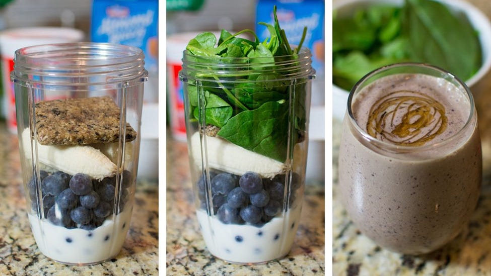 Blueberry Spinach Smoothie