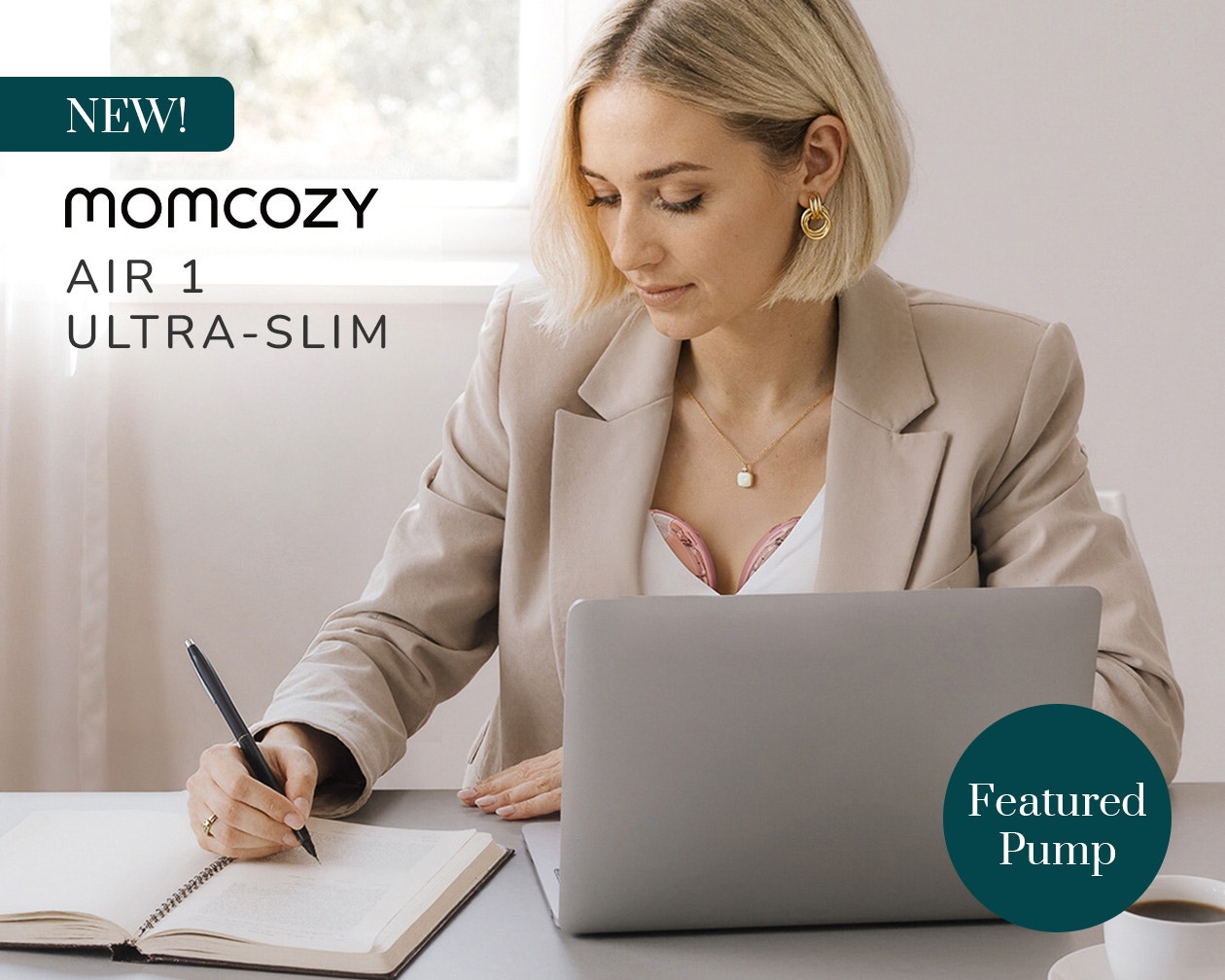 Momcozy Air 1 Ultra-Slim Wearable Breast Pump