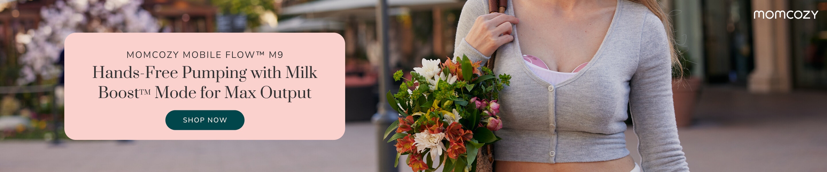 Momcozy M9 Mobile Flow Hands-free Breast Pump