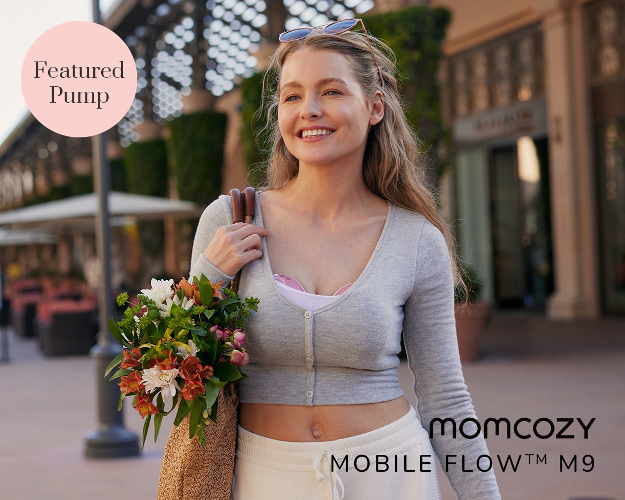 Momcozy M9 Mobile Flow Hands-free Breast Pump