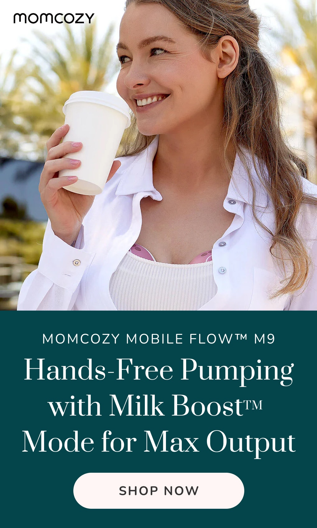 Momcozy M9 Mobile Flow Hands-free Breast Pump